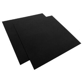 Black KYDEX T .060", 12 x 12 Inch Nominal (2-Pack)