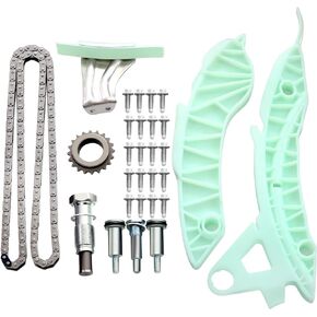 ECCPP TK1100 Timing Chain Kit Tensioner Guide Rail fits for Mini Cooper 1.6L Non Turbo 2007 2008 2009 2010 N12B16A