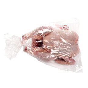 Aluf Plastics X Heavy Poultrys 1.1 MIL Clear Poly Food Bags - 8" x 4" x 18" - Pack of 1000 - For Fruits, Vegetables, Cheese, Meat, & Frozen Food Products