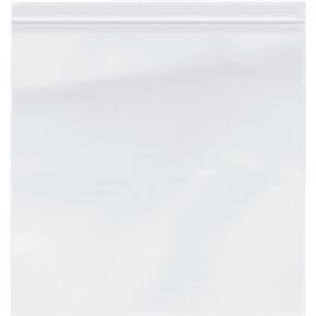 Plymor Zipper Reclosable Plastic Bags, 2 Mil, 12" x 12" (Pack of 100)