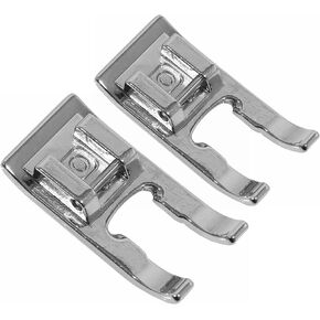 HONEYSEW 2PCS 7mm Open Toe Applique Presser Foot for All Purpose Sewing Machine Brother, Babylock, Singer, Babylock, Elna, Janome, Juki and More,#40080962, 718W, JU-5900-01Z