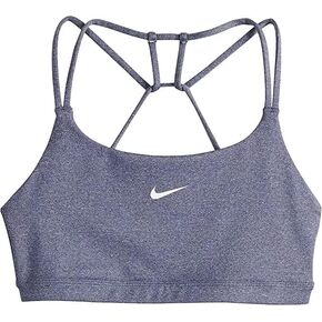 Nike Women's Dri-FIT X-Small, Indy Light-Support Non-Padded Sports Bra Obsidian/White