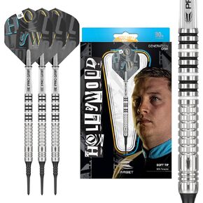 Target Darts Chris Dobey G1 19G 90% Tungsten Soft Tip Darts Set