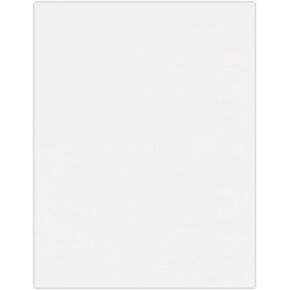 LUXPaper 8.5" x 11" Cardstock | Letter Size | White | 100lb. Cover | 50 Qty