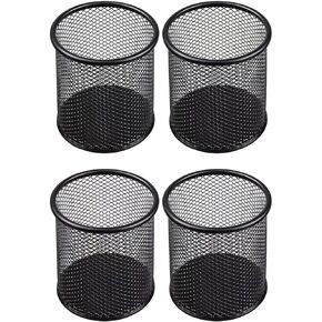Pen Holder Mesh Pencil Holder for Desk Office Pen Organizer- Medium Sized Metal Pen Cup Pencil Cup, 4 Pack + 2 Pack Bonus, 6 Pack in Kuwait
