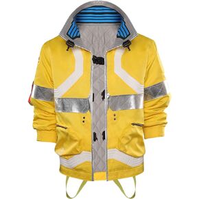 Jacket Cosplay Costume Hoodie Jacket Coat Anime Zipper Sweatshirt Outfit Halloween for Adult