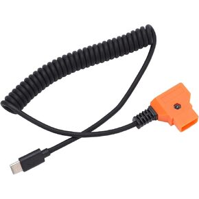 USB C to D Tap Power Cable Type C to D Tap Power Flexible Cable for Digital Camera Accessories