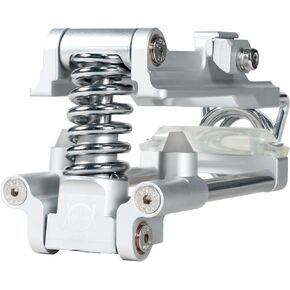 Air Seat Full-Floating Bicycle Saddle Suspension System for Road Cycling & Hybrid/Comfort Biking, Absorb Shocks Enhance Comfort for Cyclists - 80KG Silver in Saudi Arabia
