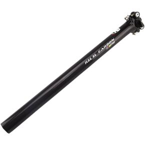 Bike Seat Posts RXL SL Carbon Seatpost Road Bike Seat Post Carbon MTB Mountain Bike Seat Posts Road Bicycle Seatposts Grey 3K Matte/Glossy 27.2/30.8/31.6x350/400mm MTB Seatpost