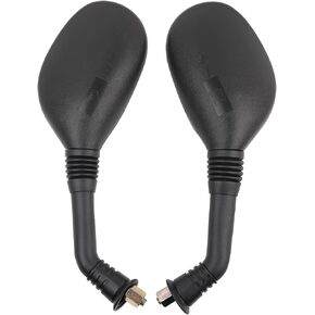 Lightweight Motorcycle Rearview Mirror with Vibration Suppression and 360° Adjustability Suitable for Most M8 Right-Threaded Mirrors