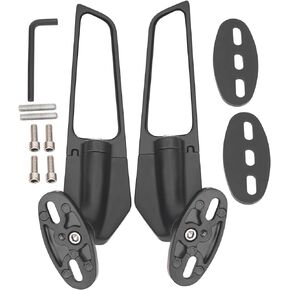 Road Passion Wind Swivel Wing Rearview Side Mirror Replacement for Honda CBR600F4 1999-2000/ CBR600F4i 2001-2006/ CBR600R 2016-2021/ CBR600RR 2003-2017
