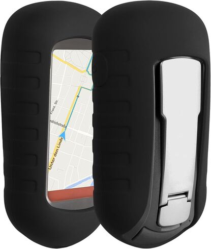 حافظة kwmobile متوافقة مع Garmin Oregon 450 / Oregon 400 / Oregon 300 - نظام ملاحة GPS للهاتف غطاء حماية ناعم من السيليكون - أسود in Saudi Arabia