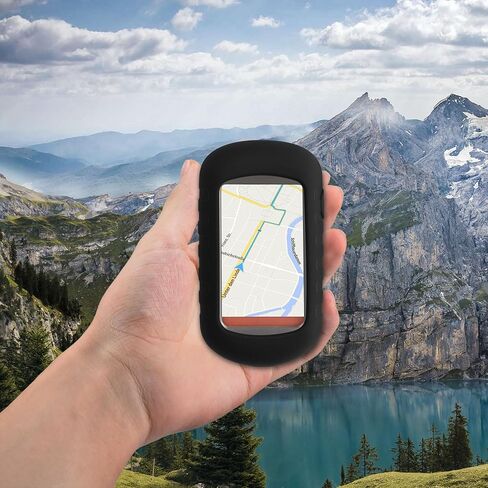 حافظة kwmobile متوافقة مع Garmin Oregon 450 / Oregon 400 / Oregon 300 - نظام ملاحة GPS للهاتف غطاء حماية ناعم من السيليكون - أسود in Saudi Arabia