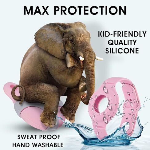 Airtag Bracelet for Kids Airtag Necklace Kids, Comfy Secure Airtag Wristband Kids Air Tag Necklace for Kids, Adults | Air Tag for Kids AirTag Watch Band in Saudi Arabia