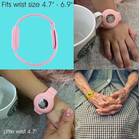 Airtag Bracelet for Kids Airtag Necklace Kids, Comfy Secure Airtag Wristband Kids Air Tag Necklace for Kids, Adults | Air Tag for Kids AirTag Watch Band in Saudi Arabia
