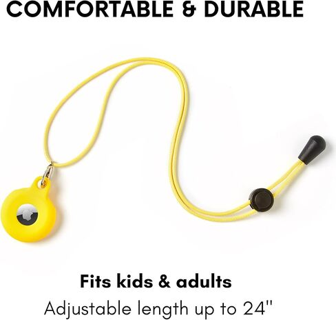 سوار Airtag للأطفال قلادة Airtag للأطفال، سوار معصم Airtag مريح وآمن للأطفال، قلادة Airtag للأطفال والكبار | علامة الهواء للأطفال AirTag حزام الساعة in Kuwait