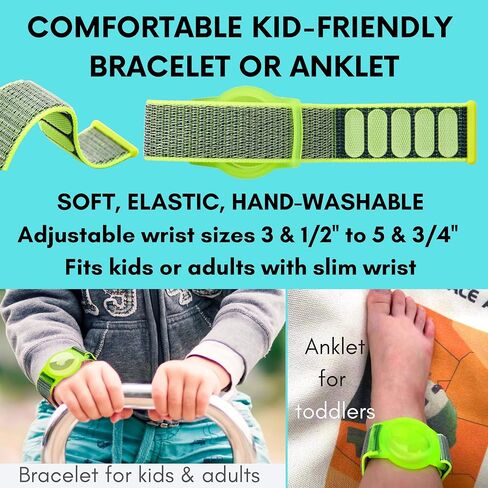 سوار Airtag للأطفال قلادة Airtag للأطفال، سوار معصم Airtag مريح وآمن للأطفال، قلادة Airtag للأطفال والكبار | علامة الهواء للأطفال AirTag حزام الساعة in Kuwait