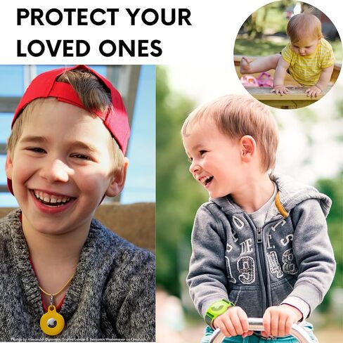 سوار Airtag للأطفال قلادة Airtag للأطفال، سوار معصم Airtag مريح وآمن للأطفال، قلادة Airtag للأطفال والكبار | علامة الهواء للأطفال AirTag حزام الساعة in Kuwait