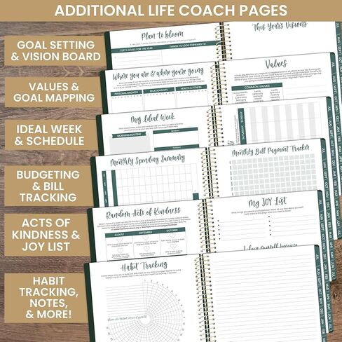 bloom daily planners 2024-2025 Academic Year Day Planner (July 2024 - July 2025) - 5.5" x 8.25" - Weekly/Monthly Agenda Organizer Book with Stickers & Bookmark - Dreams In Bloom in Saudi Arabia