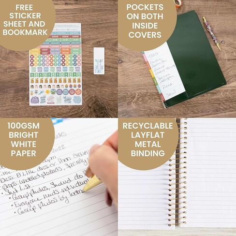 bloom daily planners 2024-2025 Academic Year Day Planner (July 2024 - July 2025) - 5.5" x 8.25" - Weekly/Monthly Agenda Organizer Book with Stickers & Bookmark - Dreams In Bloom in Saudi Arabia