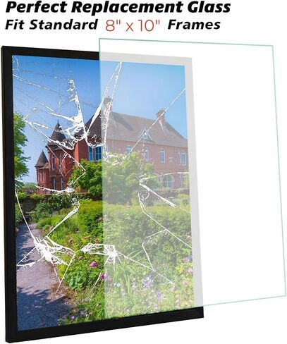 Acrylic Sheets 8x10, 0.04" Thick Clear Plastic Plexiglass Sheets for Picture Frames, Signs, Art Projects, DIY Crafts, Glass Replacement (Pack of 5) in Saudi Arabia