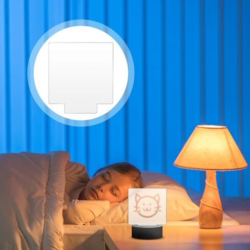 4Pcs Acrylic Sheets for Light Base,Clear Cast Board, 0.08"(2mm) Plastic Glass Panel for LED Light Base,Sign, DIY Display Project(Rectangle) in Saudi Arabia