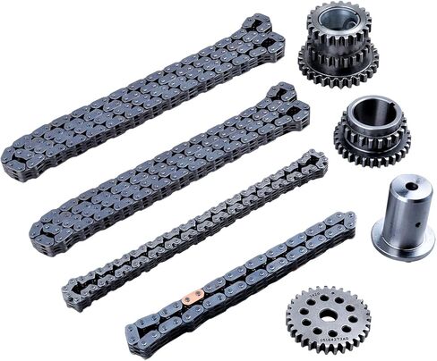 مجموعة سلسلة توقيت المحرك مع شداد يناسب 11-20 كرايسلر/200/300/تاون آند كونتري، 11-20 دودج تشالنجر/تشارجر/دورانجو، 11-20 جيب شيروكي/جراند شيروكي/رانجلر، 12-20 رام 1500/3.2 لتر 3.6 لتر in Kuwait