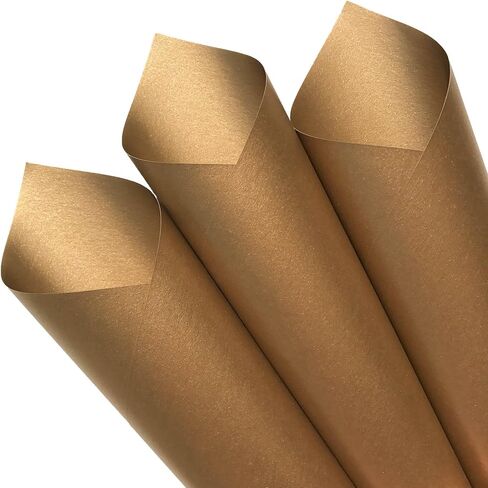 Cardstock Warehouse Stardream Antique Gold/Dark Gold - 8.5 x 11" - 81 Lb. Lightweight Text Paper / 120 Gsm Pearlescent Multi-Use Text Paper - 50 Sheets in Kuwait