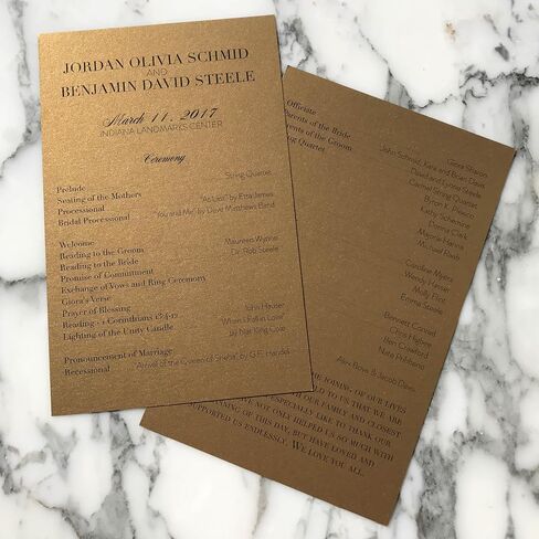 Cardstock Warehouse Stardream Antique Gold/Dark Gold - 8.5 x 11" - 81 Lb. Lightweight Text Paper / 120 Gsm Pearlescent Multi-Use Text Paper - 50 Sheets in Kuwait