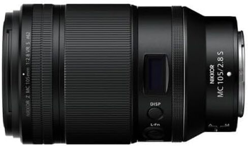 عدسة ماكرو Nikon NIKKOR Z MC مقاس 105 مم f/2.8 VR S - عدسة تصوير دقيقة مع تثبيت الصورة لكاميرات سلسلة Z مع مجموعة تنظيف التصوير الفوتوغرافي ومجموعة مرشحات رقمية (3 عناصر) in Saudi Arabia