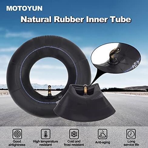 4.10/3.50-5 أنابيب داخلية للإطارات مع جذع صمام TR87 بديل عالي التحمل للحديقة والحديقة، شاحنة يدوية صغيرة للدراجة الصغيرة (عبوة من 2) in Kuwait