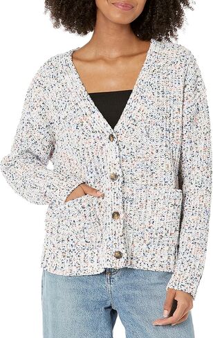 UNIONBAY Women's Chenille Confetti Yarn Cardigan in Saudi Arabia