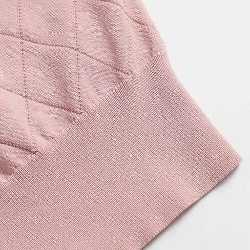 سترة نسائية ربيعية كاجوال بأكمام طويلة ومفتوحة من الأمام ورقبة على شكل حرف V وزر سترة صوفية منقوشة in Kuwait