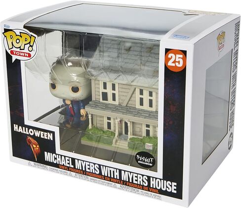 Funko Spirit Halloween Michael Myers with House POP! Town Figure in Saudi Arabia