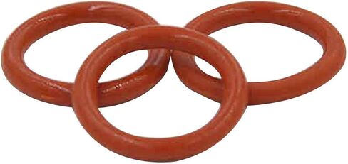 100pcs 9mm OD 5mm ID 2mm Dia Food Grade Silicone Rubber Seal O-Ring Red in Saudi Arabia