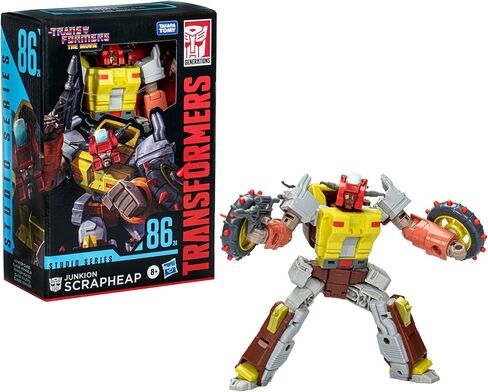 Transformers Toys Studio Series Voyager The The Movie 86-24 Junkion Scrapheap, 6.5-inch Converting Action Figure, 8+ in Saudi Arabia