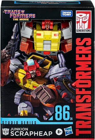 Transformers Toys Studio Series Voyager The The Movie 86-24 Junkion Scrapheap, 6.5-inch Converting Action Figure, 8+ in Saudi Arabia