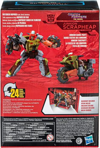 Transformers Toys Studio Series Voyager The The Movie 86-24 Junkion Scrapheap, 6.5-inch Converting Action Figure, 8+ in Saudi Arabia