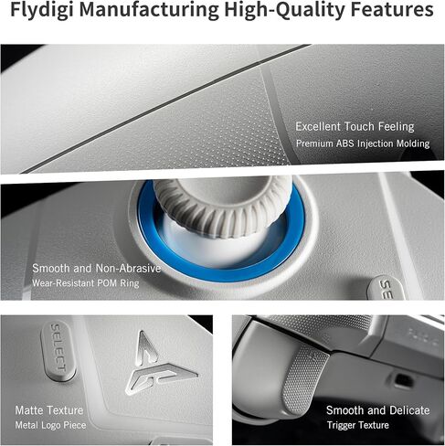 FLYDIGI Direwolf 2 PC Game Controller Hall Effect Joystick & Trigger Macros & Turbo Quick Setting Dual Vibration 800mAh Multi-Platform Controller for PC/NS/TV/Laptop/Android/IOS/Mobile Native in Kuwait