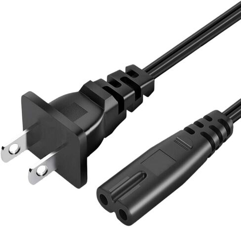 سلك كابل طاقة بديل لجهاز Sony PS4 PS3 PS2 Playstation 4 Slim، Xbox One S / X Game Console، 6 أقدام Pixma HP Printers Supply Plug Power Cord in Kuwait