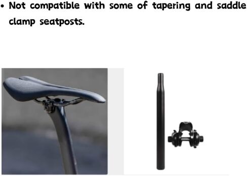 Air Seat Full-Floating Bicycle Saddle Suspension System for Road Cycling & Hybrid/Comfort Biking, Absorb Shocks Enhance Comfort for Cyclists - 80KG Silver in Saudi Arabia