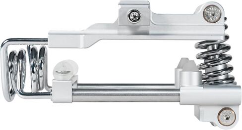 Air Seat Full-Floating Bicycle Saddle Suspension System for Road Cycling & Hybrid/Comfort Biking, Absorb Shocks Enhance Comfort for Cyclists - 80KG Silver in Saudi Arabia