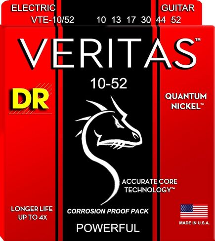 DR Strings VERITAS Electric Guitar Strings (VTE-10/52) in Saudi Arabia