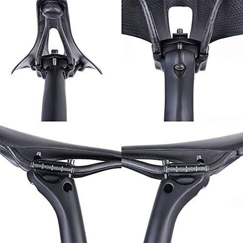 Carbon Fiber Seat Post Mountain/Road Bike Seat Tube 3K/UD Matte, Offset 20mm,Diameter 31.6/30.9/27.2mm,Weight 165g in Saudi Arabia