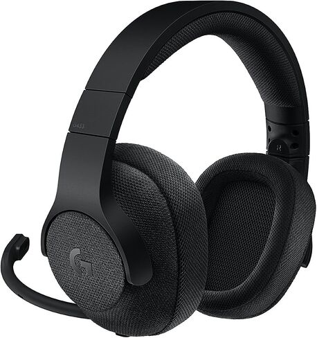 سماعة الألعاب السلكية Logitech G433 7.1 مع سماعة رأس DTS: X 7.1 محيطي للكمبيوتر الشخصي، PS4، PS4 PRO، Xbox One، Xbox One S، Nintendo Switch - أسود (متجدد) in Saudi Arabia