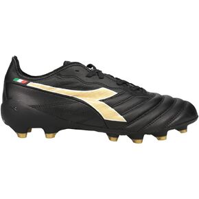 Diadora Brasil Elite 2 Tech Ita LPX Cleats Ground Cleats - جلد عالي الجودة ، خفيفة الوزن ، مصنوعة في أحذية كرة القدم إيطاليا (أبيض/أبيض) (أزرق/أبيض) in Saudi Arabia