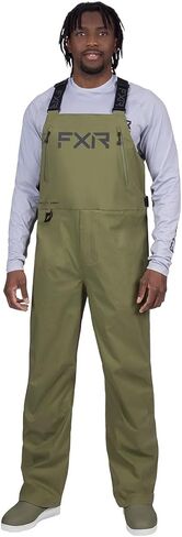 FXR Men's Adventure Lite Tri-Laminate Bib Pant 2025 (Black - Small) in Saudi Arabia