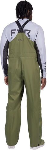 FXR Men's Adventure Lite Tri-Laminate Bib Pant 2025 (Black - Small) in Saudi Arabia