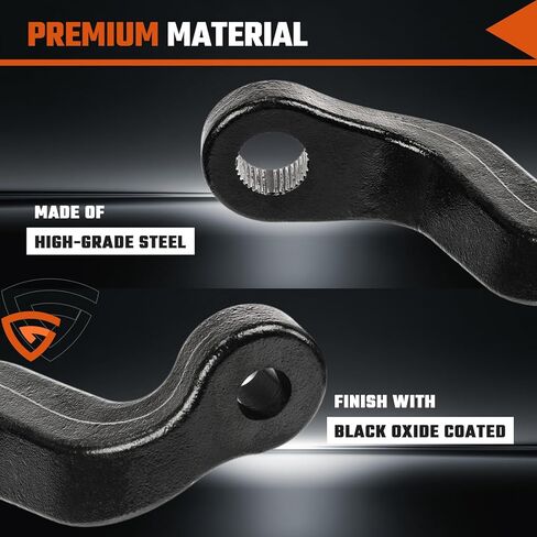 Drop Pitman Arm Compatible with Jeep Wrangler YJ & TJ 1987-2006 | Cherokee XJ 1984-2001 | Comanche MJ 1984-2001- Replaces#6605 in Kuwait