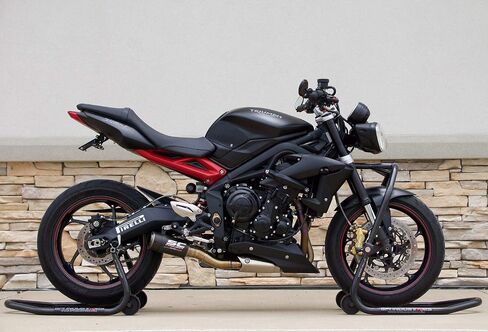 GP Pro Series - Gloss Black Universal Universal الأمامي والخلفي مجموعة الدراجات النارية Paddock Paddock مصاعد ل Kawasaki Suzuki Honda Yamaha BMW Ducati Triumph Sport and Sport Touring Bikes in Saudi Arabia